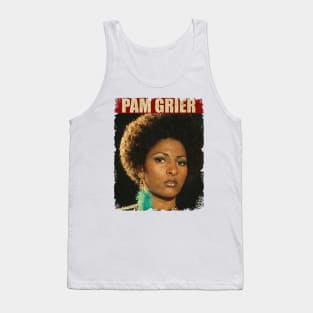 Pam Grier - NEW RETRO STYLE Tank Top